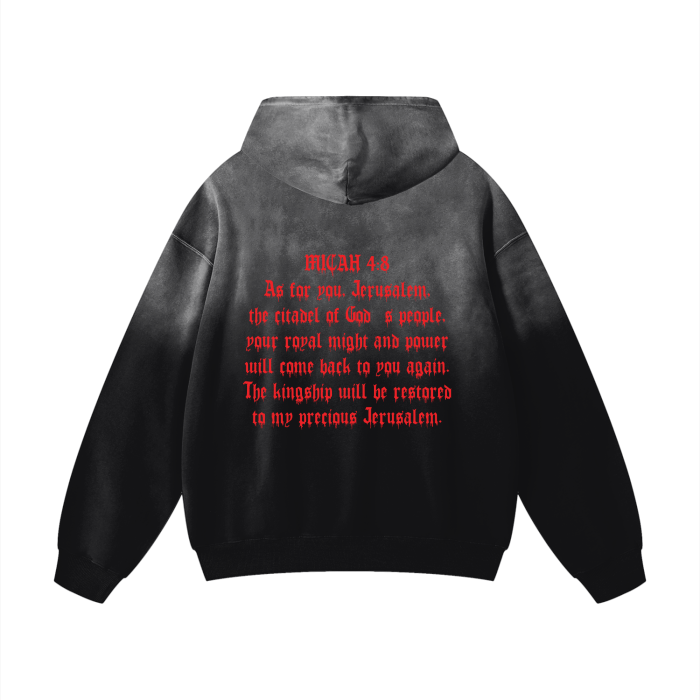 Jerusalem Citadel Hoodie (RED)
