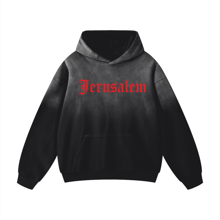 Jerusalem Citadel Hoodie (RED)