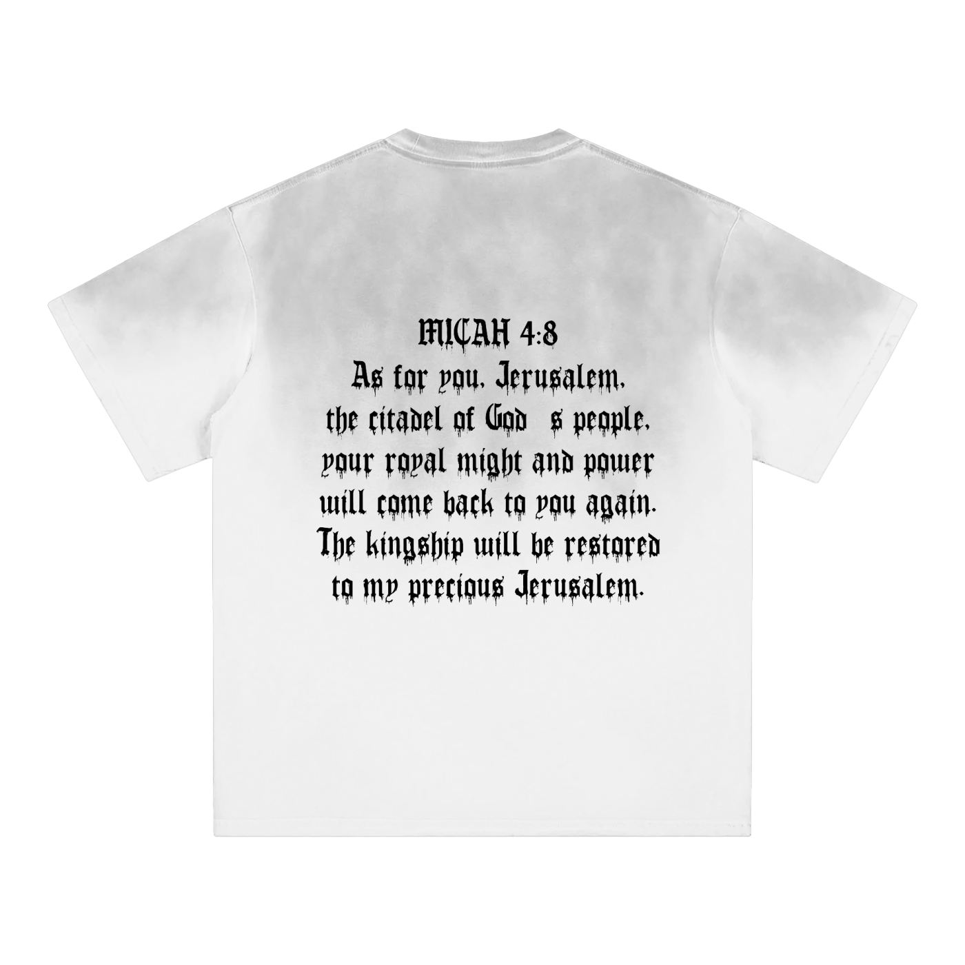 Jerusalem Citadel Tee (BLACK)