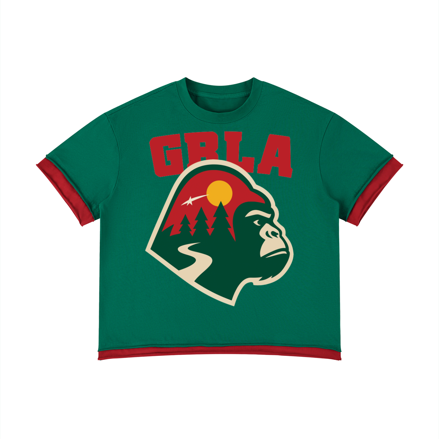 WILD GRLA Block Shirt