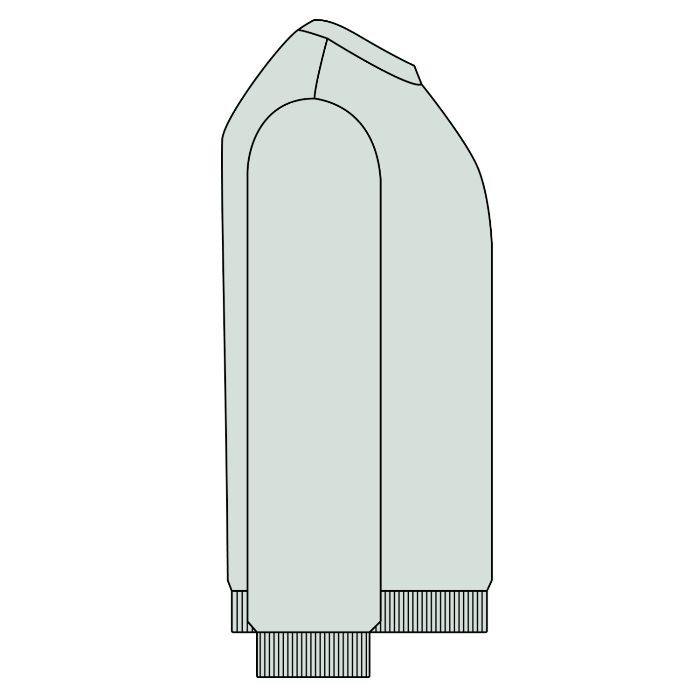 Thou Art Rich Acid Wash Oversize Crew Neck