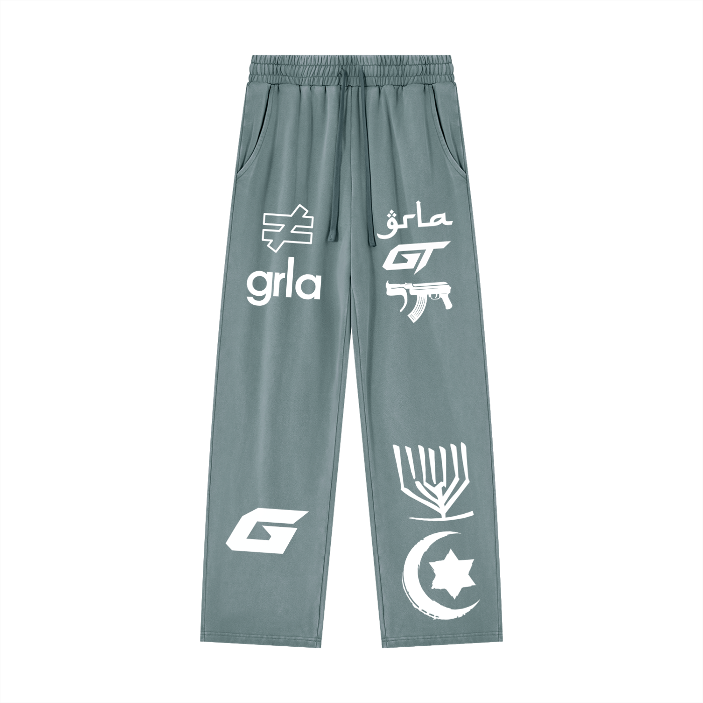 Fly Immigrants Vintage Sweatpants