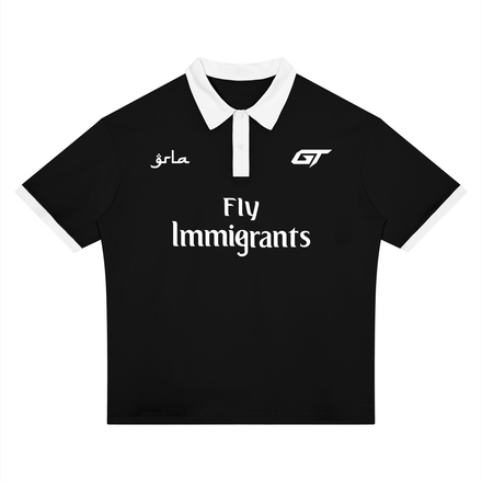 Fly Immigrants Polo Shirt