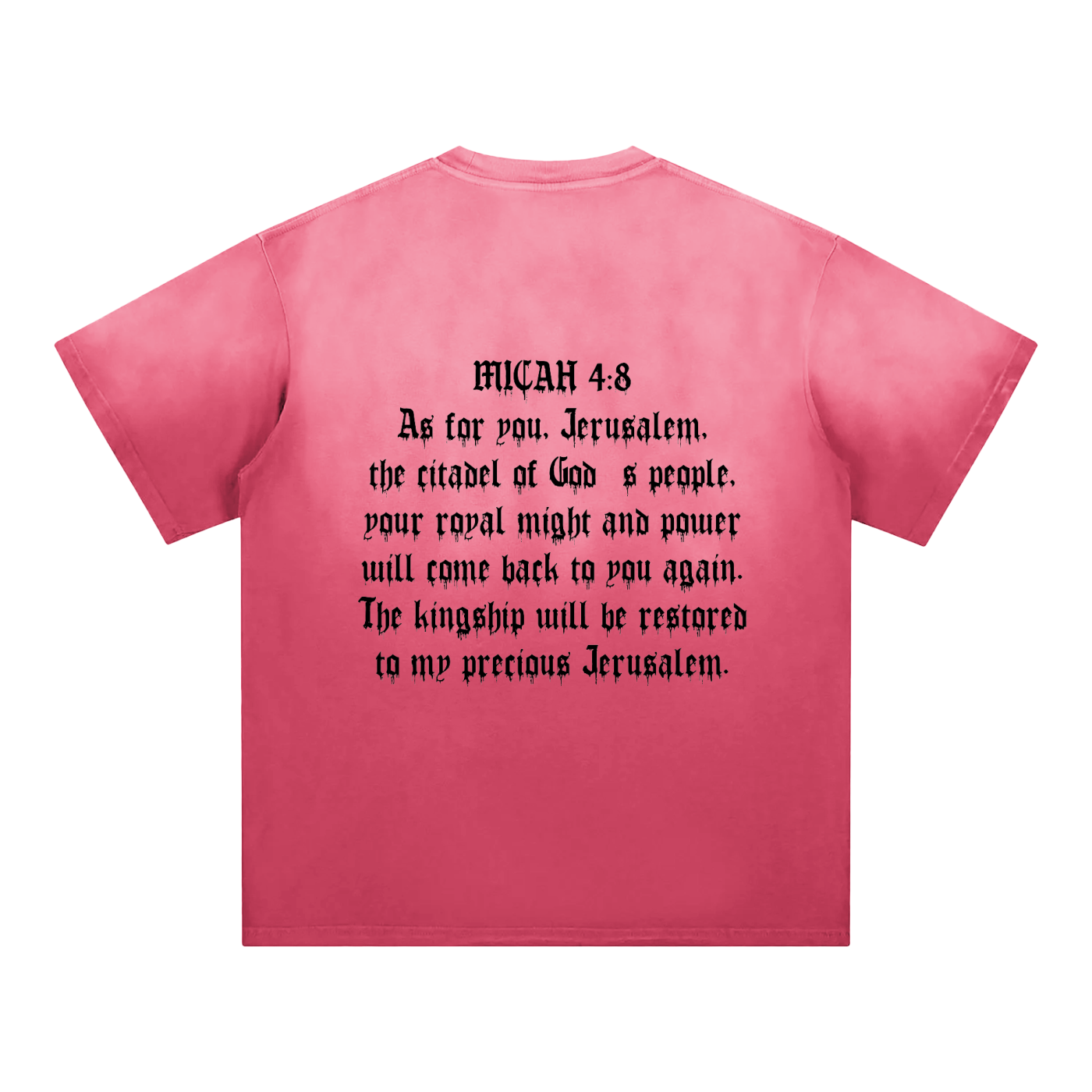 Jerusalem Citadel Tee (BLACK)