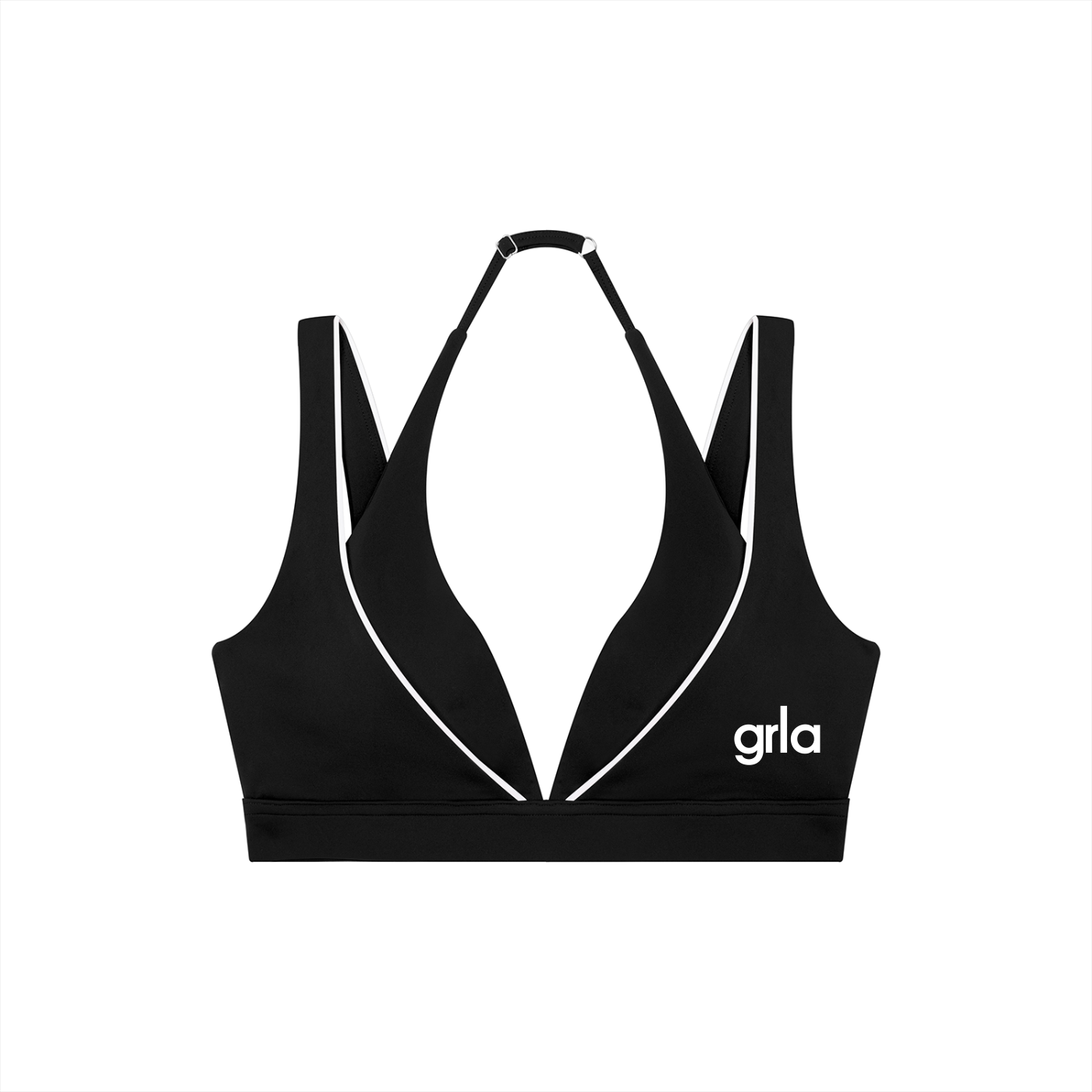 HELL NO Halter Neck Yoga Sports Bra
