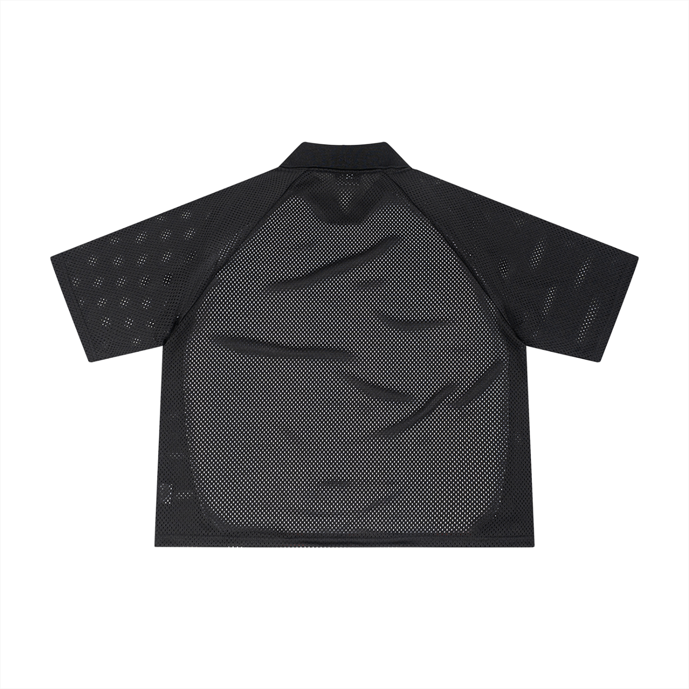 Striped Mesh Green Korean University Jersey