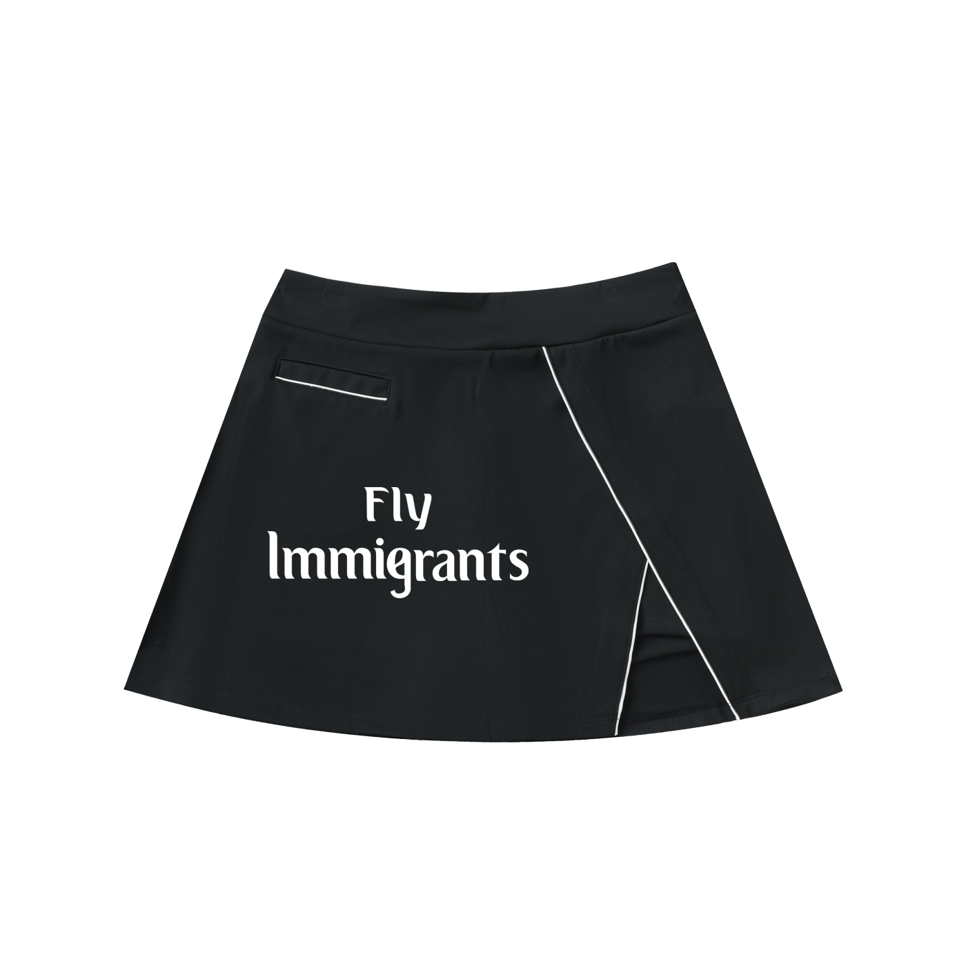 Fly Immigrants High Waist Skirt