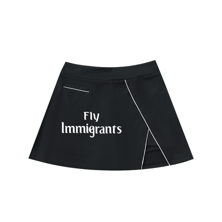 Fly Immigrants High Waist Skirt