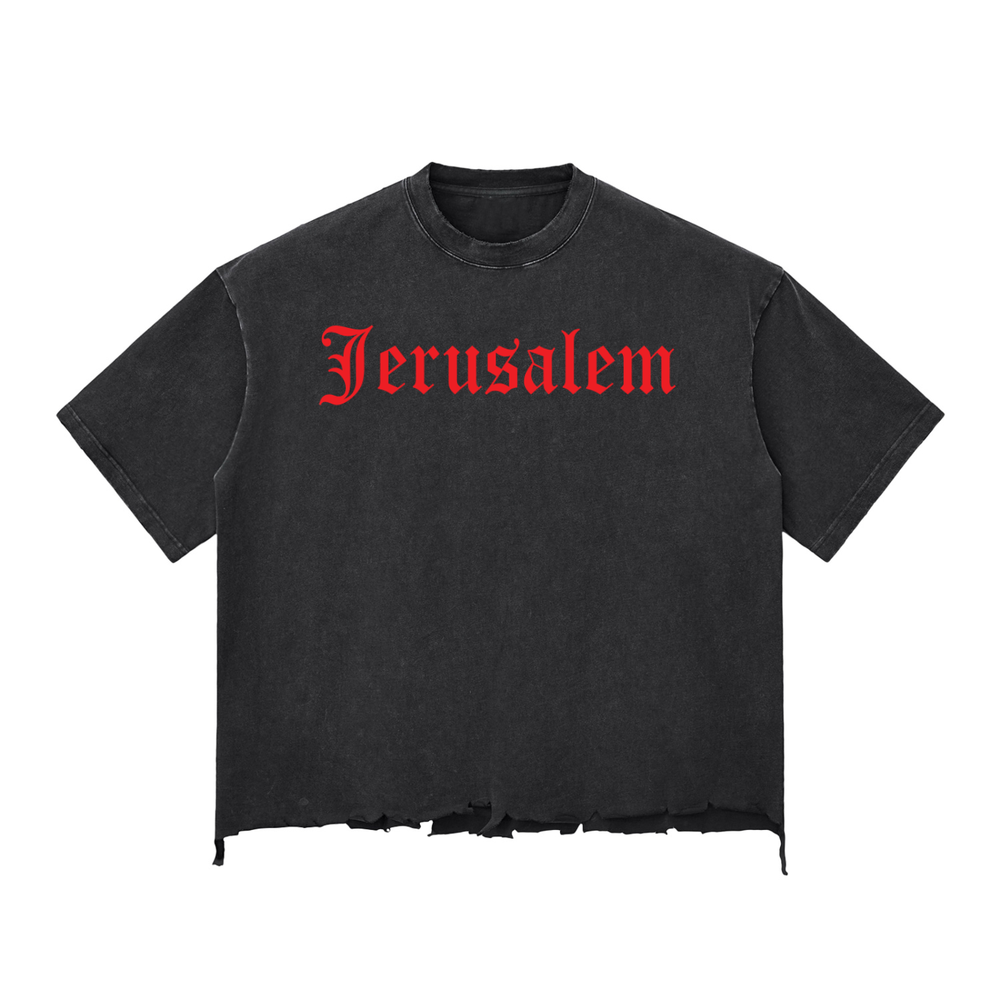 Jerusalem Citadel Raw Hem Shirt