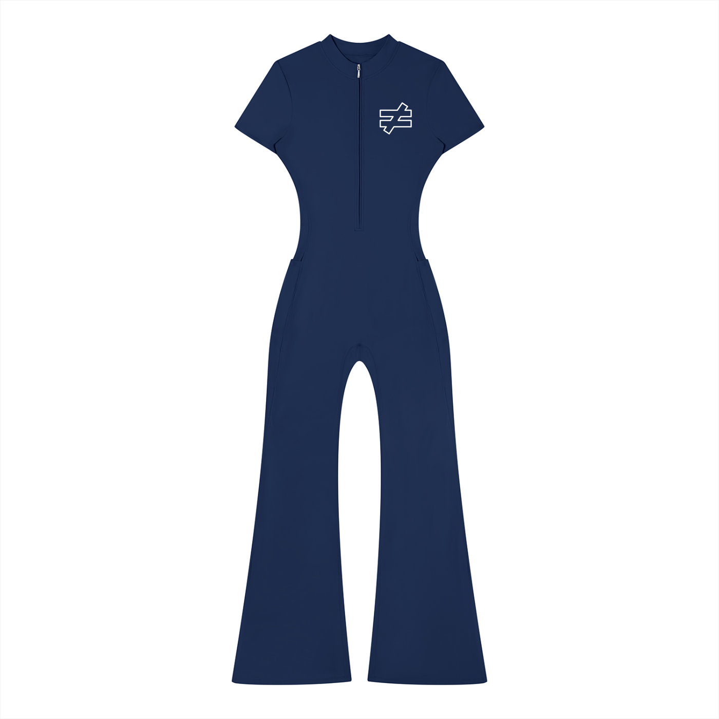 Not Equal Flared Jumpsuit