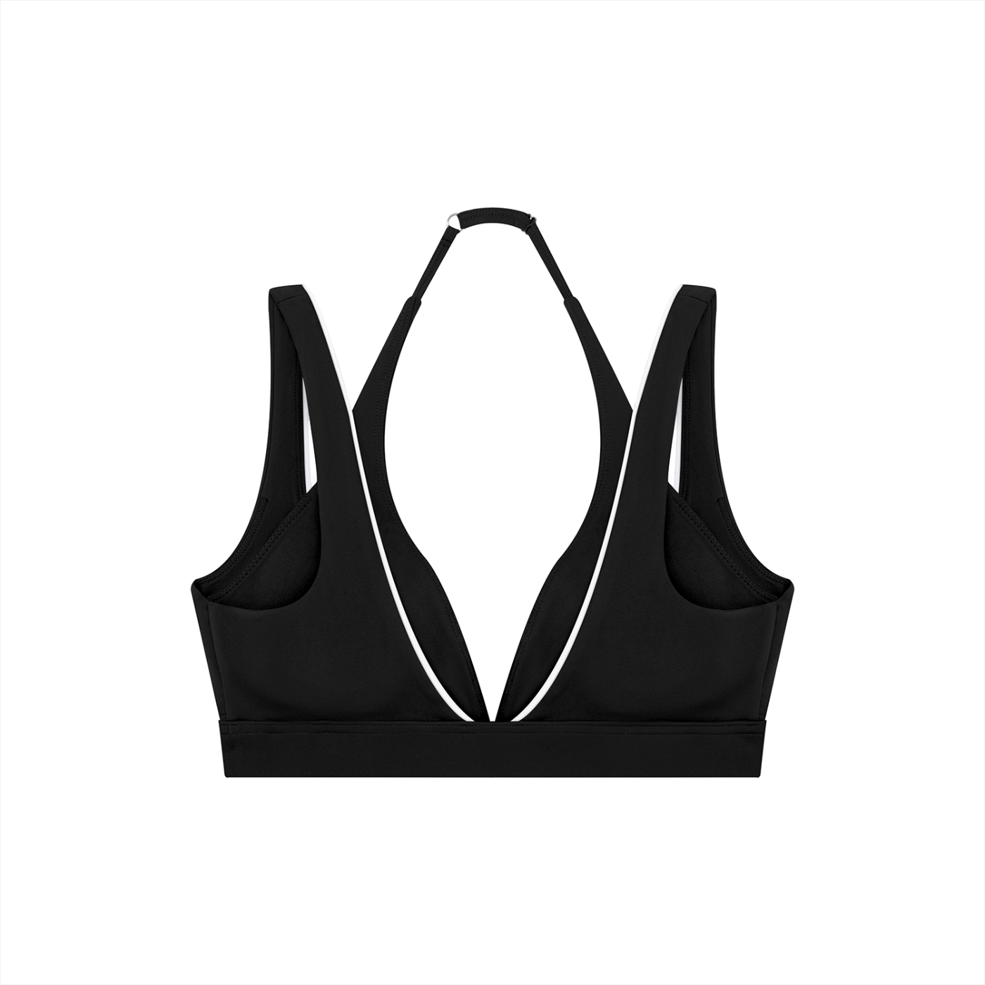 HELL NO Halter Neck Yoga Sports Bra