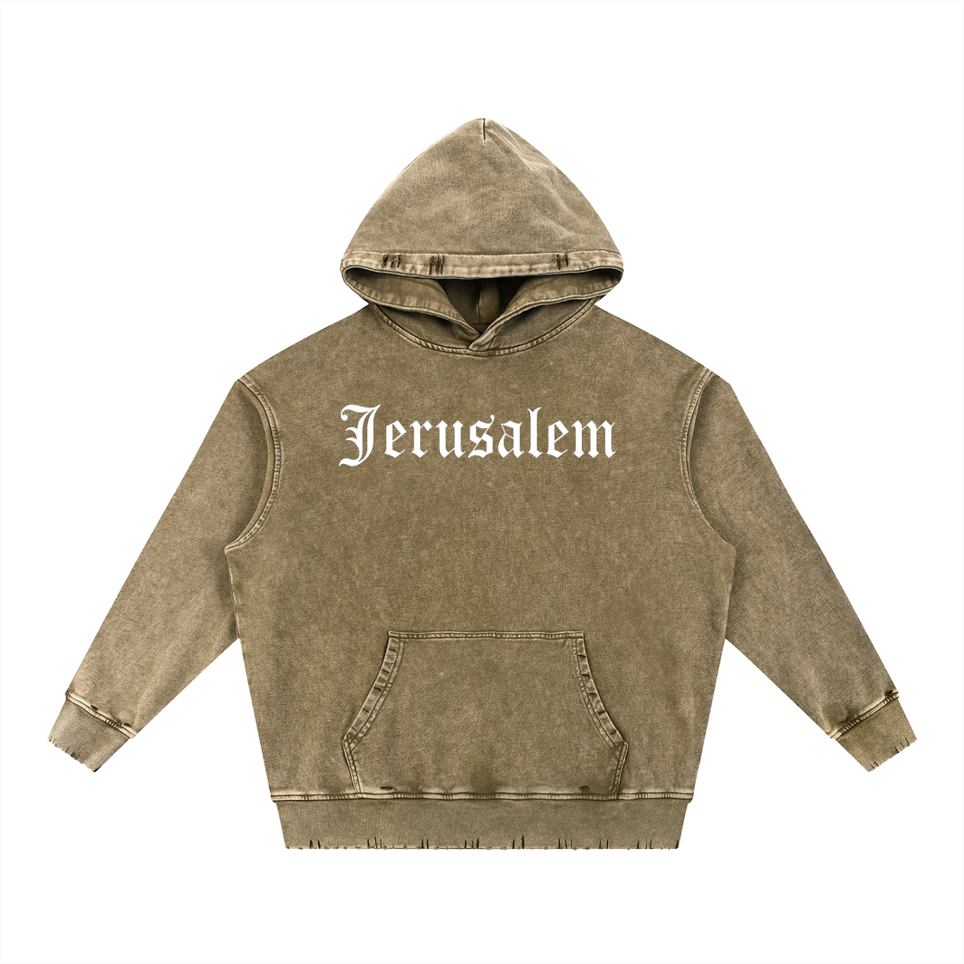 Vintage Jerusalem  Hoodie