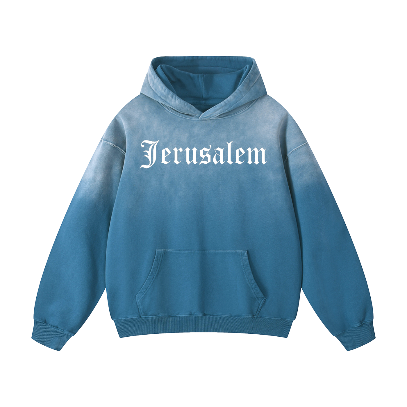 Jerusalem Citadel Hoodie (WHITE TEXT)