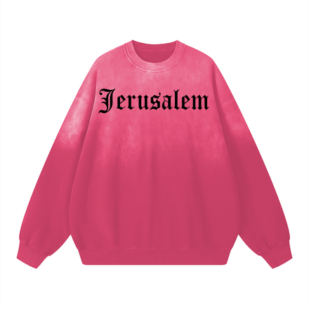 Jerusalem Citadel Crewneck (PINK)
