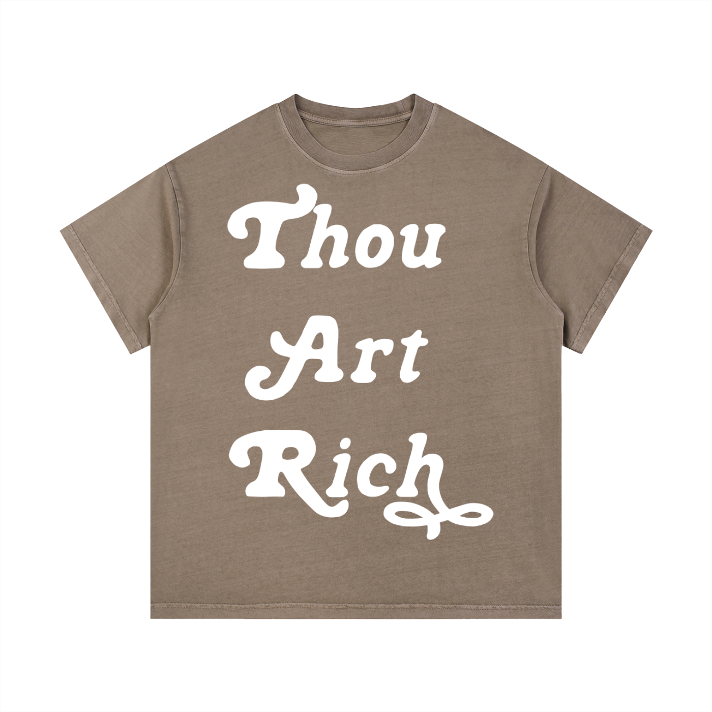 Thou Art Rich Vintage Wash T-Shirt