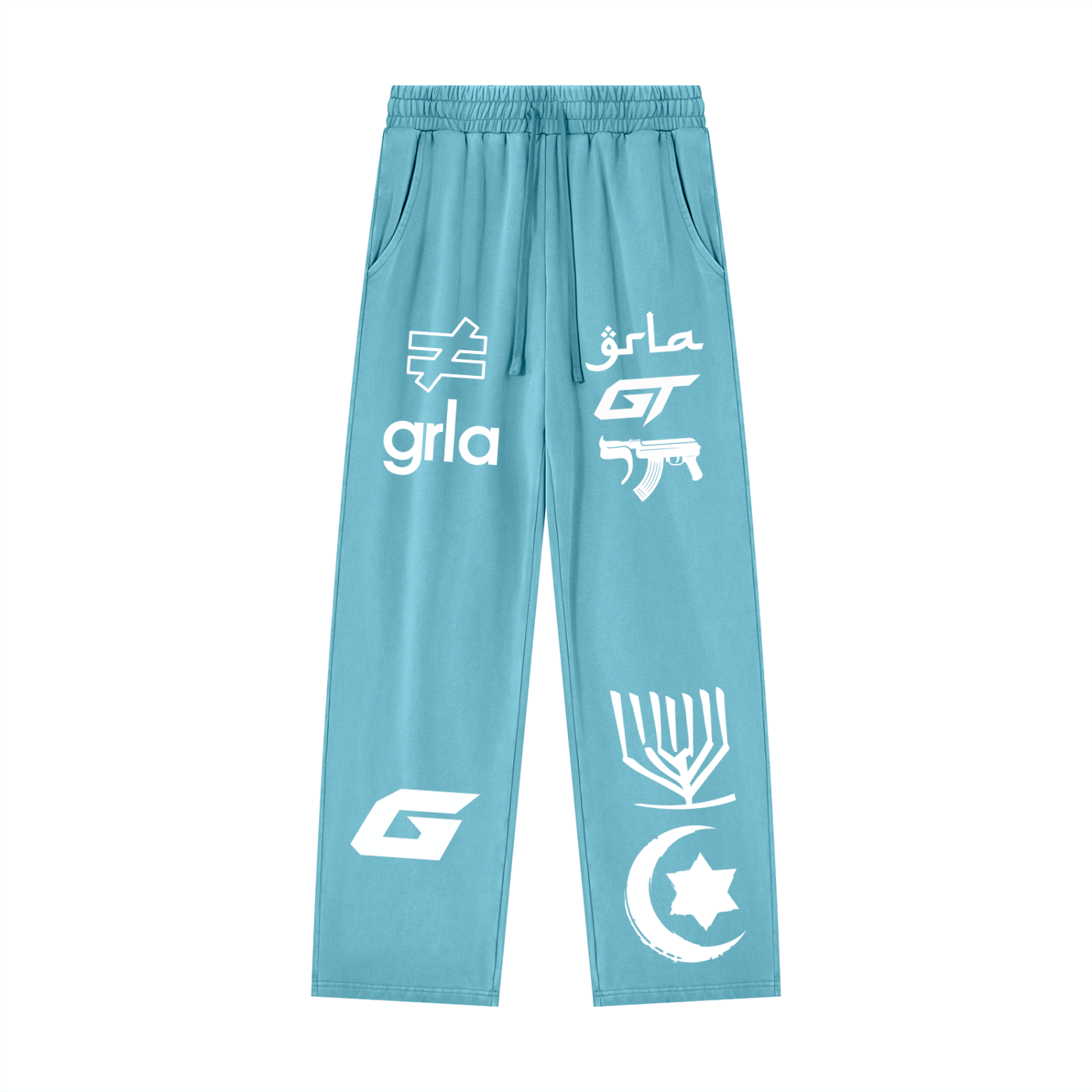 Fly Immigrants Vintage Sweatpants