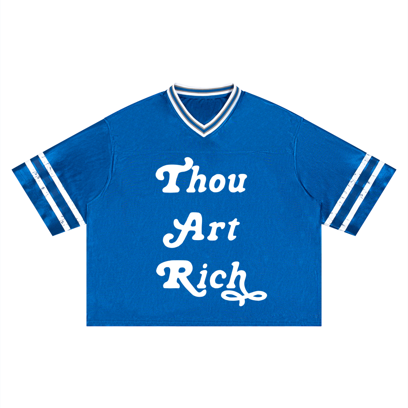 Thou Art Rich Soccer Jersey