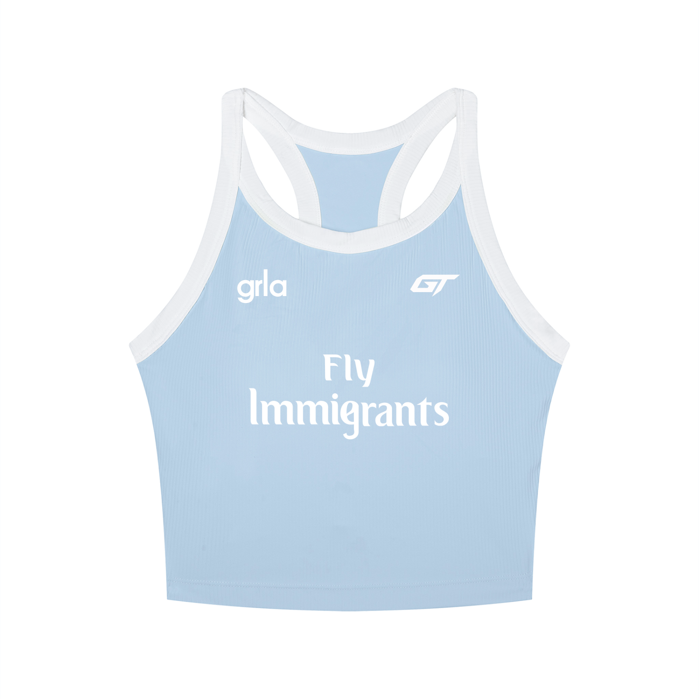 Fly Immigrants Block Yoga Tank