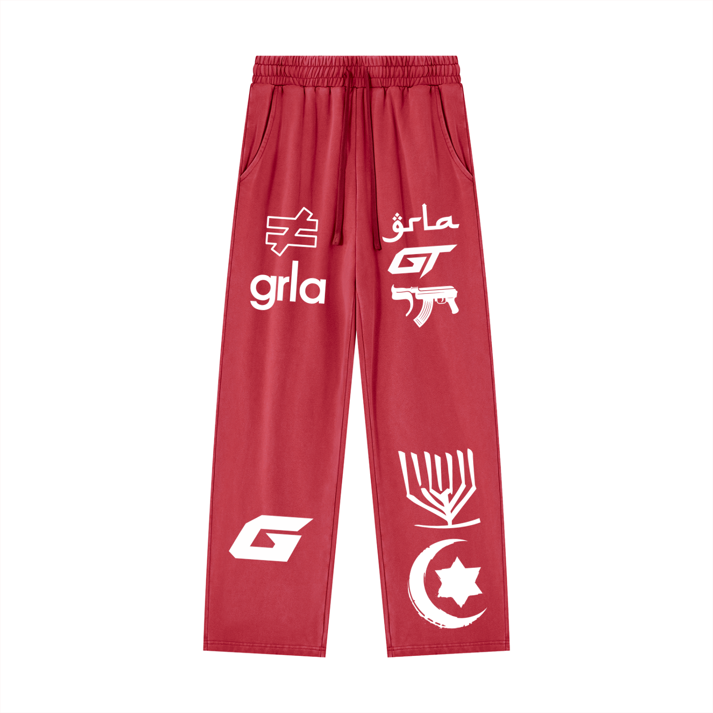 Fly Immigrants Vintage Sweatpants